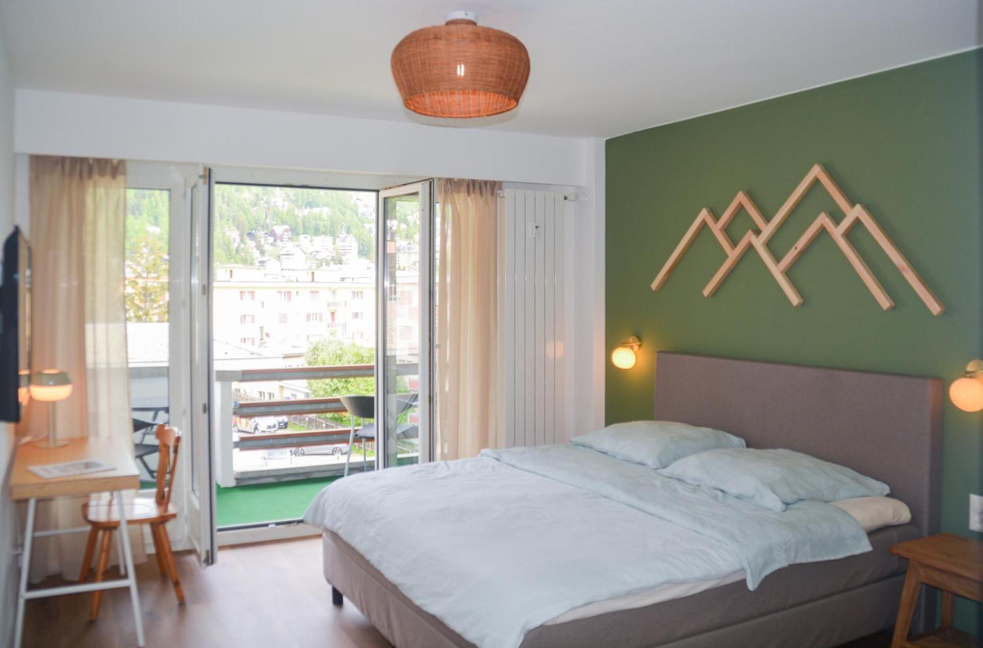 Swissme - Neu-Seeblick-Balkon-Parkplatz-Nahe Bergbahn Sankt Moritz Eksteriør bilde